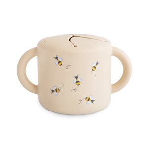 Mushie Silicone Snack Cup - Bees